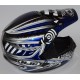 Casco off road HJC CS MX Charge blu MC-2