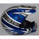 Casco HJC CS X3 Knight blu Mc-2