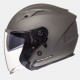 Casco moto jet MT Avenue Solid Matt Titanium