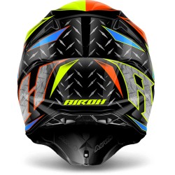 Casco AIROH Twist Iron Orange Gloss TWIR32