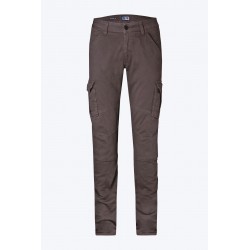 Pantalone da moto PMJ SANTIAGO colore marrone