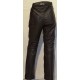 Pantaloni moto in pelle Spyke Nelson neri