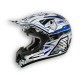 Casco AIROH JUMPER Mister X Blue da motocross