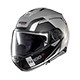 Casco Nolan N100-5 Consistency N-COM  21 FLAT SILVER