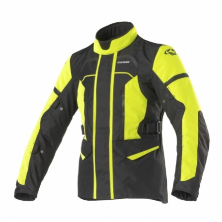 Giacca CLOVER STORM-3 LADY nero/giallo fluo