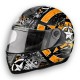 Casco integrale da scooter AIROH ASTER-X SKULL ORANGE