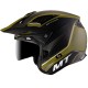 Casco MT District SV jet Post verde opaco