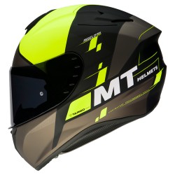 CASCO MT TARGO RIGEL  giallo fluo