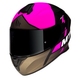 CASCO MT TARGO RIGEL rosa fucsia