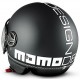 CASCO da Vespa MOMO DESIGN Fgtr Classic Nero Opaco ed Argento