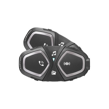 INTERPHONE CONNECT CONFEZIONE DOPPIA Il miglior audio per le conversazioni tra moto e moto