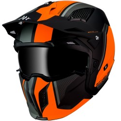 Casco MT STREETFIGHTER SV Matt Orange