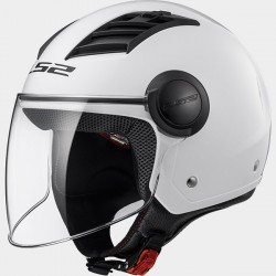 LS2 CASCO OF562 AIRFLOW L SOLID WHITE