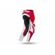 UFO PLAST PANTALONI MOTOCROSS SLIM FREQUENCY ROSSO FLUO E BIANCO