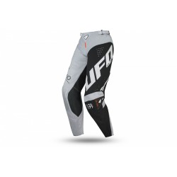 UFO PLAST PANTALONI MOTOCROSS SLIM FREQUENCY GRIGIO, NERO E ARANCIONE FLUO