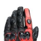 DAINESE  IMPETO GLOVES nero rosso