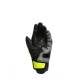 DAINESE CARBON 3 SHORT GLOVES  Black/Charcoal-Gray/Fluo-Yellow