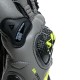 DAINESE CARBON 3 SHORT GLOVES  Black/Charcoal-Gray/Fluo-Yellow