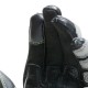 DAINESE CARBON 3 SHORT GLOVES  Black/Charcoal-Gray/Fluo-Yellow