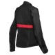 DAINESE RIBELLE AIR LADY TEX JACKET black- lava red