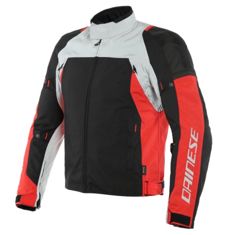 DAINESE SPEED MASTER D-DRY JACKET Glacier-Gray/Lava-Red/Black