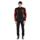 DAINESE  MISTICA TEX JACKET NERO/ROSSO