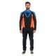 DAINESE  LEVANTE AIR TEX JACKET Black/Light-Blue/Flame-Orange