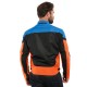 DAINESE  LEVANTE AIR TEX JACKET Black/Light-Blue/Flame-Orange