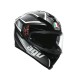 AGV K5 S E2205 MULTI- TEMPEST BLACK/SILVER