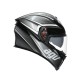 AGV K5 S E2205 MULTI- TEMPEST BLACK/SILVER