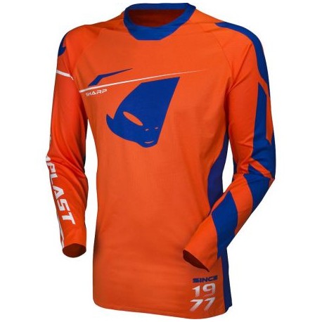 Maglia Moto Cross Enduro UFO SLIM SHARP Arancione