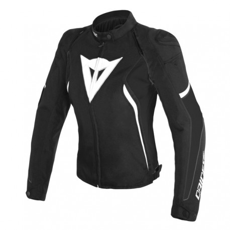 DAINESE AVRO D2 TEX LADY JACKET nero bianco