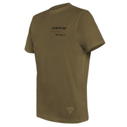 DAINESE T-SHIRT ADVENTURE LONG CASUAL WEAR Military-Olive/Black