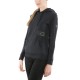 DAINESE  FELPA PADDOCK LADY SPORT HOODIE NERO