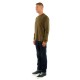 DAINESE  T-SHIRT ADVENTURE LS Military-Olive/Black