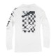 DAINESE  LIGHTNING72 LS T-SHIRT WHITE