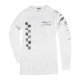 DAINESE  LIGHTNING72 LS T-SHIRT WHITE