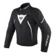 GIUBBOTTO DAINESE AVRO D2 TEX JACKET Black/Black/White