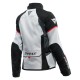 DAINESE GIACCA TEMPEST 3 D-DRY® LADY Glacier-Gray/Black/Lava-Red