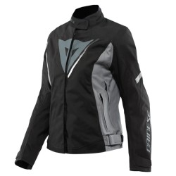 DAINES GIACCA VELOCE LADY D-DRY® JACKET Black/Charcoal-Gray/White