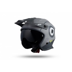 UFO PLAST CASCO JET SHERATAN GRIGIO