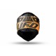 UFO PLAST CASCO MOTOCROSS INTREPID NERO, ROSSO E ARANCIONE
