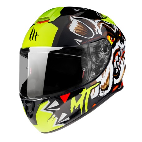 CASCO MT TARGO CrazyDog Gloss Fluor Yellow