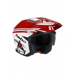 CASCO HEBO ZONE 5 AIR LINE ROSSO