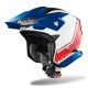 Casco TRIAL AIROH TRR S BLUE/RED GLOSS KEEN
