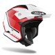 Casco TRIAL AIROH RED GLOSS KEEN