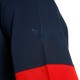 T-SHIRT DAINESE PADDOCK LS Black-Iris/Lava-Red/Lava-Red