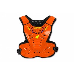 PETTORINA UFO MOTOCROSS REACTOR 2 EVOLUTION DA BAMBINO ARANCIONE FLUO