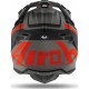 Casco Cross Airoh Wraap Sequel Orange Matt