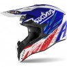 Casco Cross Airoh Wraap Six Days 2022 France Gloss